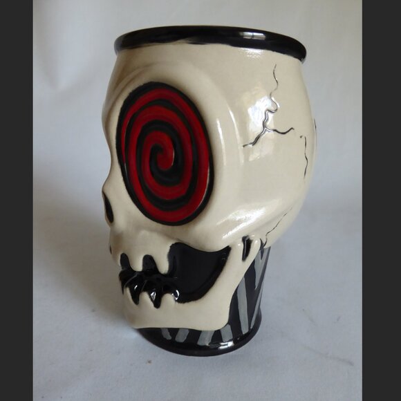NEW 2016 LE 250 MUNKTIKI VORTEX BAR HIP-MO-TIZER SKULL CERAMIC TIKI MUG - Picture 6 of 10